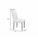 Kit 02 Cadeiras Sala de Jantar Pampulha New MDF Moveis Leifer Freijó, Veludo Camurça
