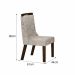 Kit 04 Cadeiras Sala de Jantar Agata MDF Leifer Moveis Braúna, Joli Palha
