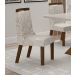 Kit 04 Cadeiras Sala de Jantar Agata MDF Leifer Moveis Braúna, Joli Palha