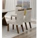Kit 04 Cadeiras Sala de Jantar Agata MDF Leifer Moveis Braúna, Joli Palha