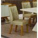 Kit 04 Cadeiras Sala de Jantar Ilheus Madeira Moveis Leifer Freijó, Joli Gold
