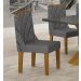 Kit 04 Cadeiras Sala de Jantar Perola Madeira Moveis Leifer Freijó, Joli Chumbo