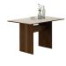 Mesa de Jantar 1,20m para 4 Cadeiras Florença New Leifer Moveis CADEIRAS NÃO INCLUSAS Braúna/Off White