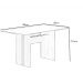 Mesa de Jantar 1,60m para 6 Cadeiras Florença New Leifer Moveis CADEIRAS NÃO INCLUSAS Braúna/Off White