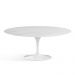 Conjunto Mesa Saarinen Oval Espirito Santo 160X90cm + 4 Cadeiras Eames DSW - Branca