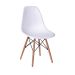 Conjunto Mesa Saarinen Oval Espirito Santo 160X90cm + 4 Cadeiras Eames DSW - Branca