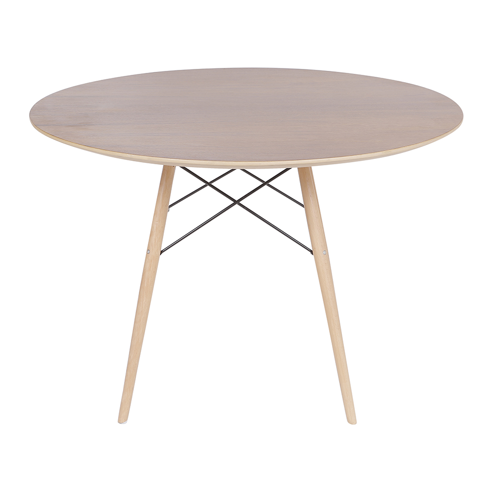 Mesa Eames Eiffel DSW Redonda 100 cm Imbuia
