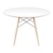 Mesa Eames Eiffel DSW Redonda 100cm Branca