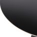 Mesa Eames Eiffel DSW Redonda 107cm Preta