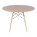 Mesa Eames Eiffel DSW Redonda 120cm Freijó