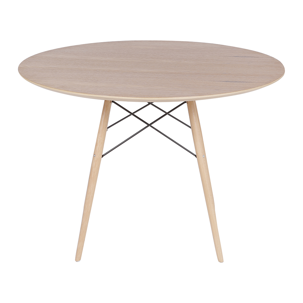 Mesa Eames Eiffel DSW Redonda 120cm Freijó