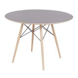 Mesa Eames Eiffel DSW Redonda 120cm Preta