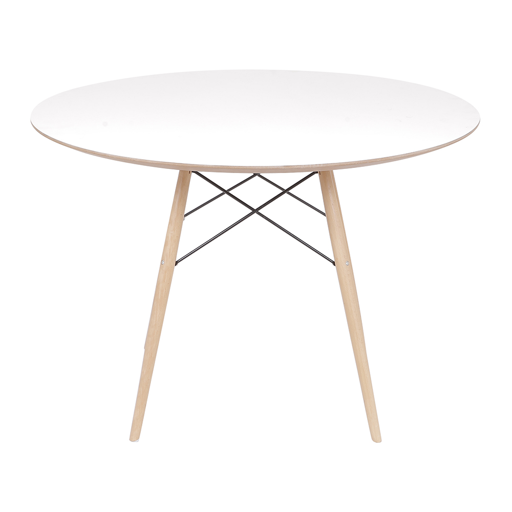 Mesa Eames Eiffel DSW Redonda 90cm Branca
