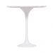 Mesa Saarinen Lateral Espírito Santo 51cm - Base Branca