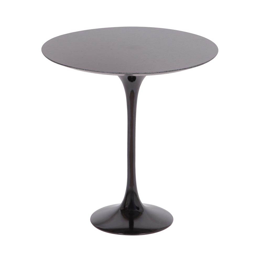 Mesa Saarinen Lateral São Gabriel 51cm - Base Preta