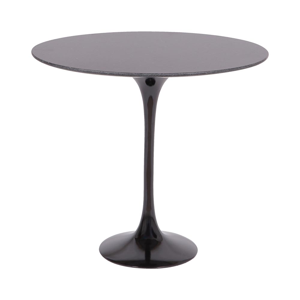 Mesa Saarinen Lateral São Gabriel 51cm - Base Preta