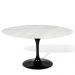 Mesa Saarinen Oval Espírito Santo 180x100cm - Base Preta