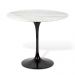 Mesa Saarinen Redonda Espírito Santo 90cm - Base Preta