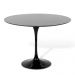 Mesa Saarinen Redonda São Gabriel 107cm - Base Preta