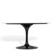 Mesa Saarinen Tulip Jantar Carrara 180x100cm Base Preta