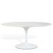 Mesa Saarinen Tulip Jantar Espírito Santo 180x100cm Base Branca