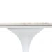 Mesa Saarinen Tulip Jantar Espírito Santo 180x100cm Base Branca
