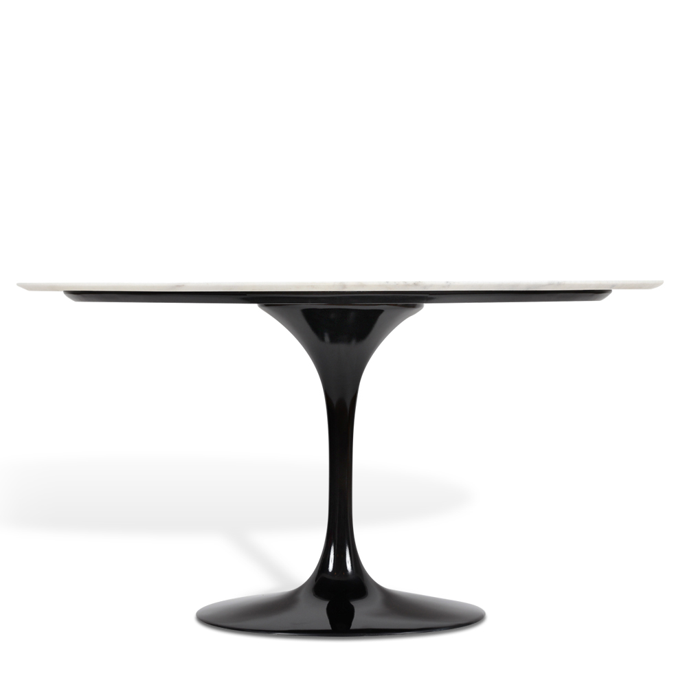 Mesa Saarinen Tulip Jantar Espírito Santo 180x100cm Base Preta