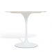 Mesa Saarinen Tulip Jantar Espírito Santo 90cm Base Branca