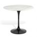 Mesa Saarinen Tulip Jantar Espírito Santo 90cm Base Preta
