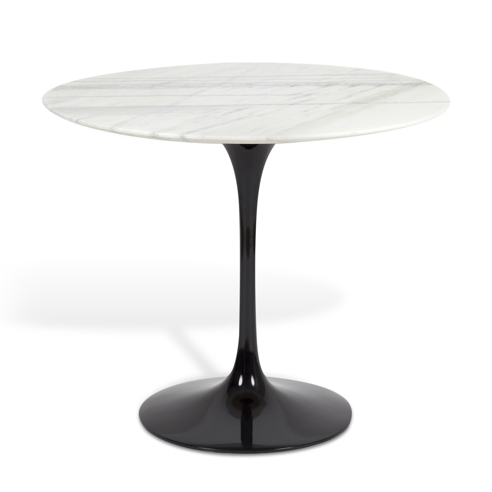 Mesa Saarinen Tulip Jantar Espírito Santo 90cm Base Preta