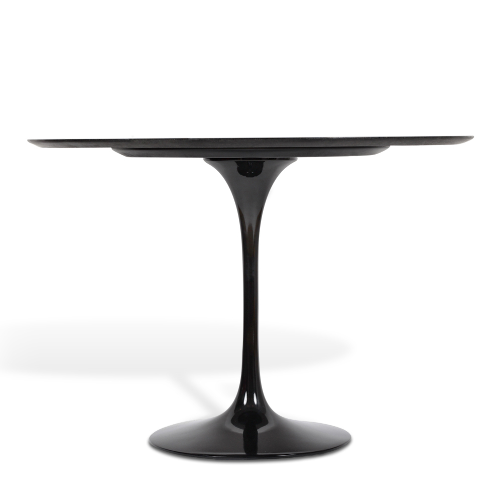 Mesa Saarinen Tulip Jantar São Gabriel 107cm Base Preta