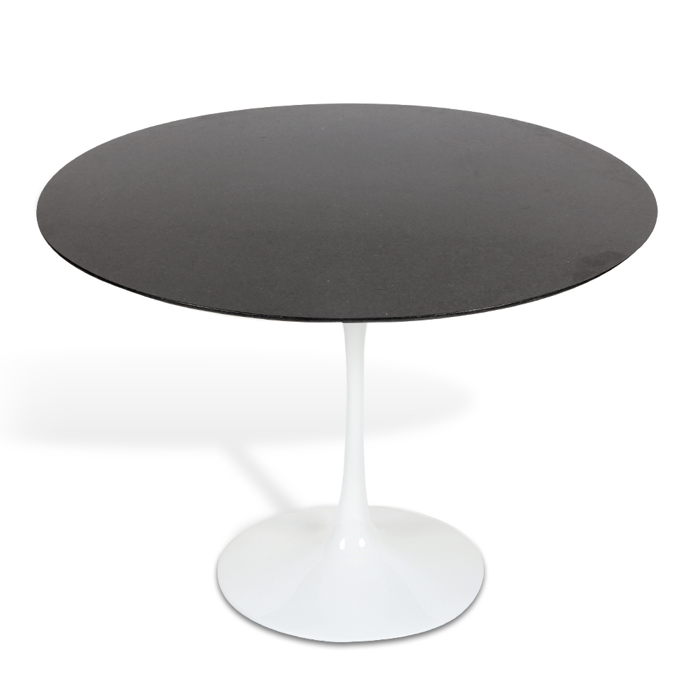 Mesa Saarinen Tulip Jantar São Gabriel 137cm Base Branca