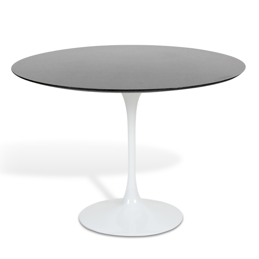Mesa Saarinen Tulip Jantar São Gabriel 137cm Base Branca