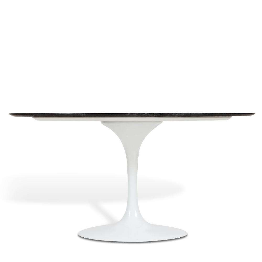 Mesa Saarinen Tulip Jantar São Gabriel 160x90cm Base Branca