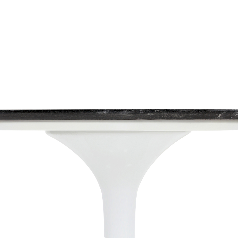 Mesa Saarinen Tulip Jantar São Gabriel 160x90cm Base Branca