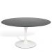 Mesa Saarinen Tulip Jantar São Gabriel 160x90cm Base Branca