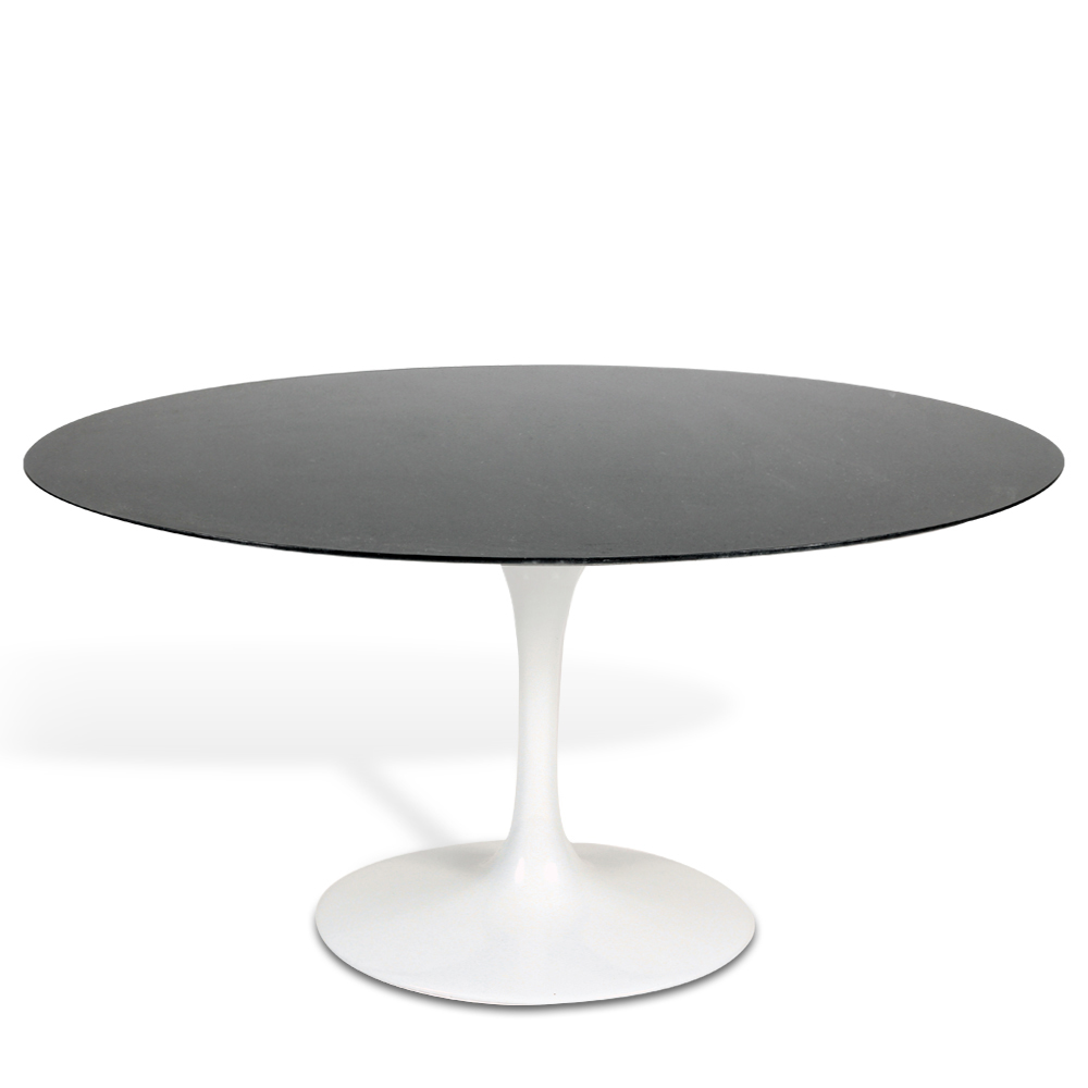 Mesa Saarinen Tulip Jantar São Gabriel 160x90cm Base Branca