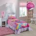 Colcha Matelassê Com Babado Estampada Barbie Reino do Arco-Íris