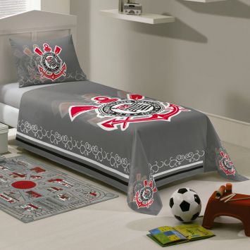 Jogo de cama Corinthians