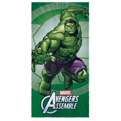 Toalha de Banho Felpuda Estampada Avengers D
