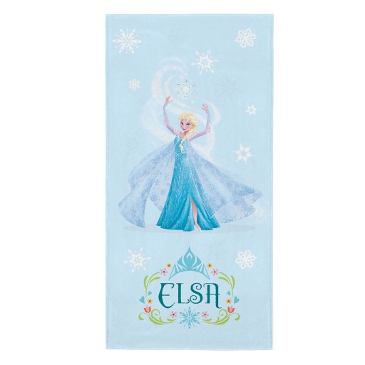 Toalha de Banho Felpuda Estampada Frozen D