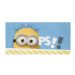 Toalha de Banho Felpuda Estampada Minions E