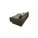 Sofa Cama Retratil Confort Linho 2,58m Lindecor cor Grafite
