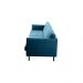Sofa Living Linho 2,18m Lindecor Encanto Cor Azul