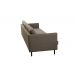 Sofa Living Linho 2,18m Lindecor Encanto Cor Grafite