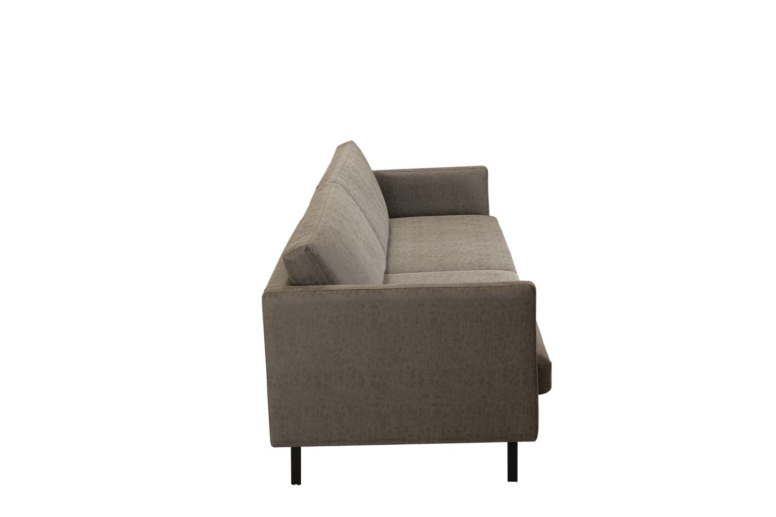 Sofa Living Linho 2,18m Lindecor Encanto Cor Grafite