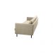 Sofa Living Linho 2,18m Lindecor Encanto Cor Marfim