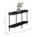 Bancada para Sala Fontana Preto Tx