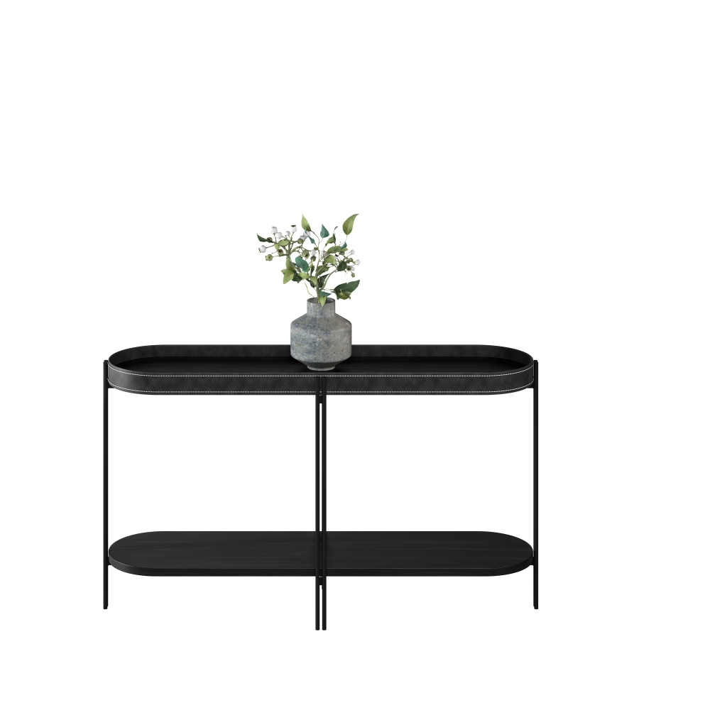 Bancada para Sala Fontana Preto Tx