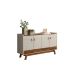Buffet Abruzzo 4 PT Freijó e Off White